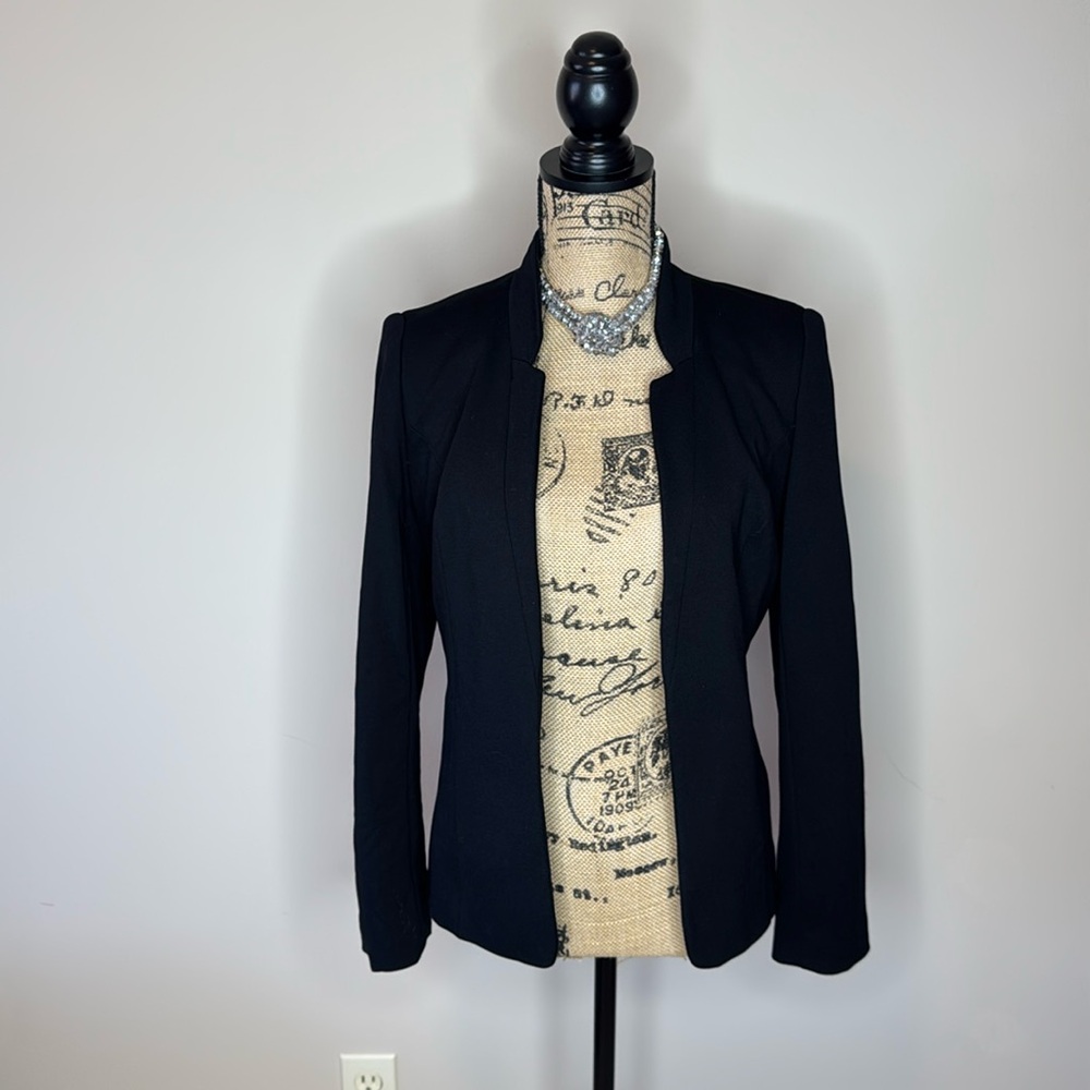 41 Hawthorn black notched lapel blazer